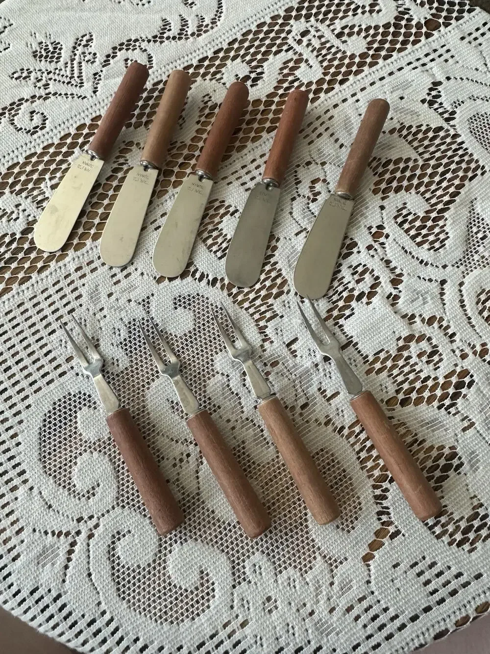 Rostfrei Charcuterie Party Cheese/Dip Spreaders & Pickle Forks
